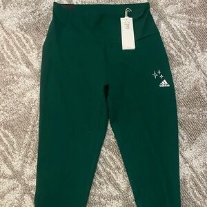 Green large Adidas leggings!